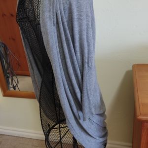 Eileen Fisher Grey long shrug sweater